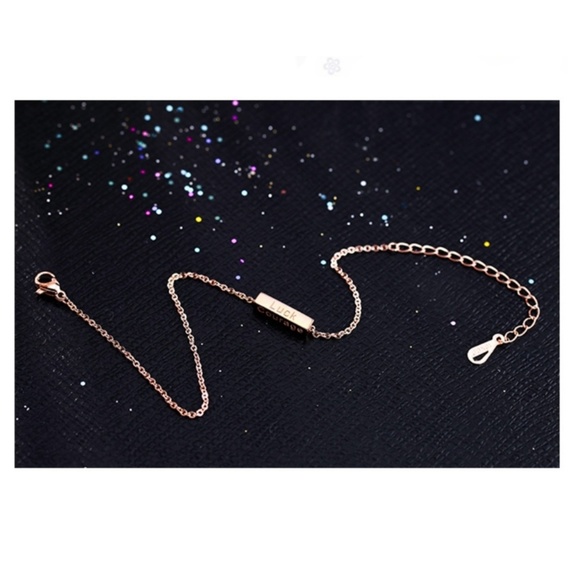 💕(LAST 1) 5🌟rated 18K RGP Inspirational Anklet - Picture 7 of 8